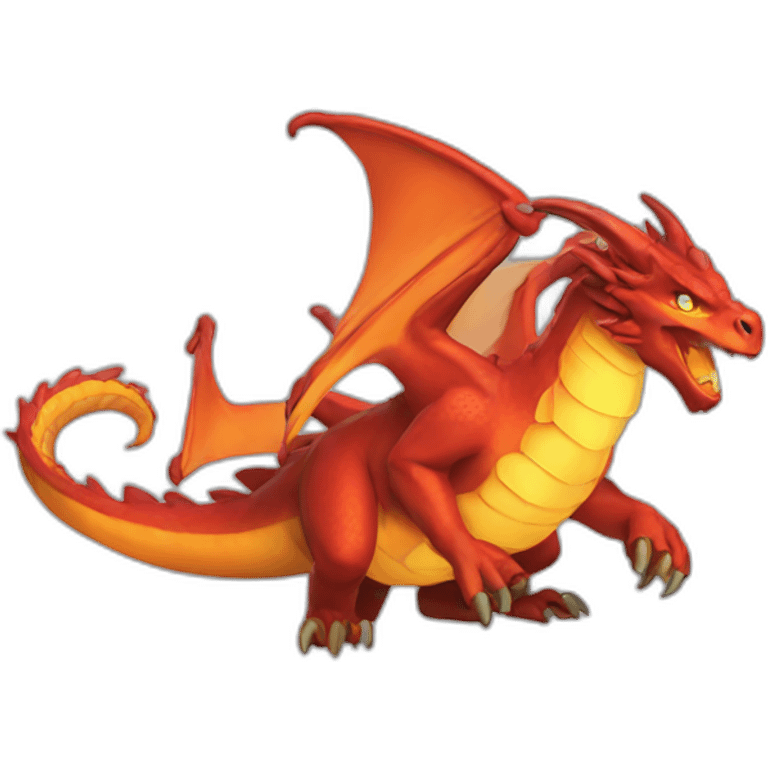 Fire dragón emoji