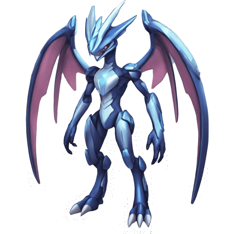  Cool Cute Edgy Shiny Godly Ethereal Digimon-Genesect-Dialga-Reptile full body emoji