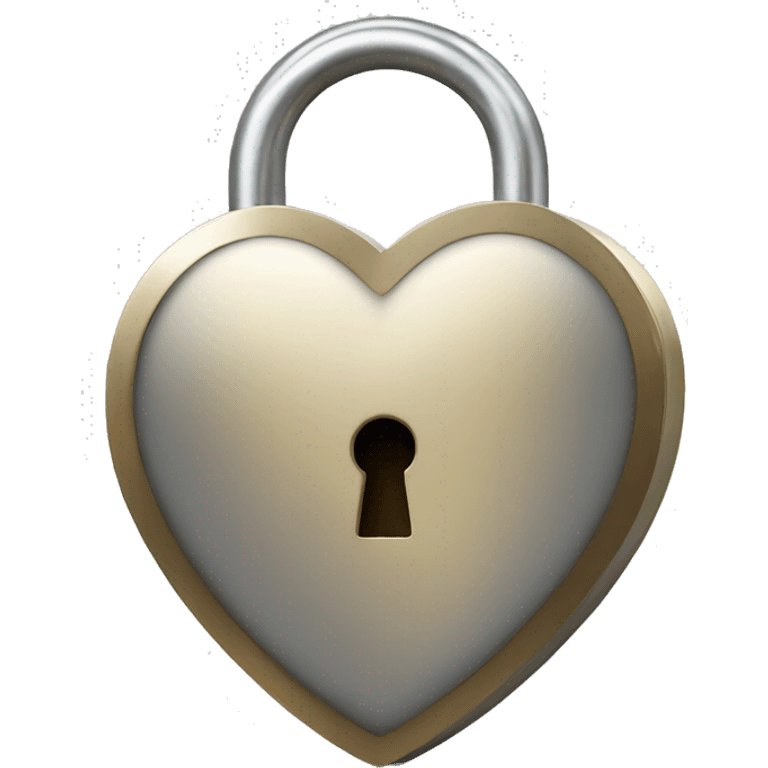 Heart padlock  emoji