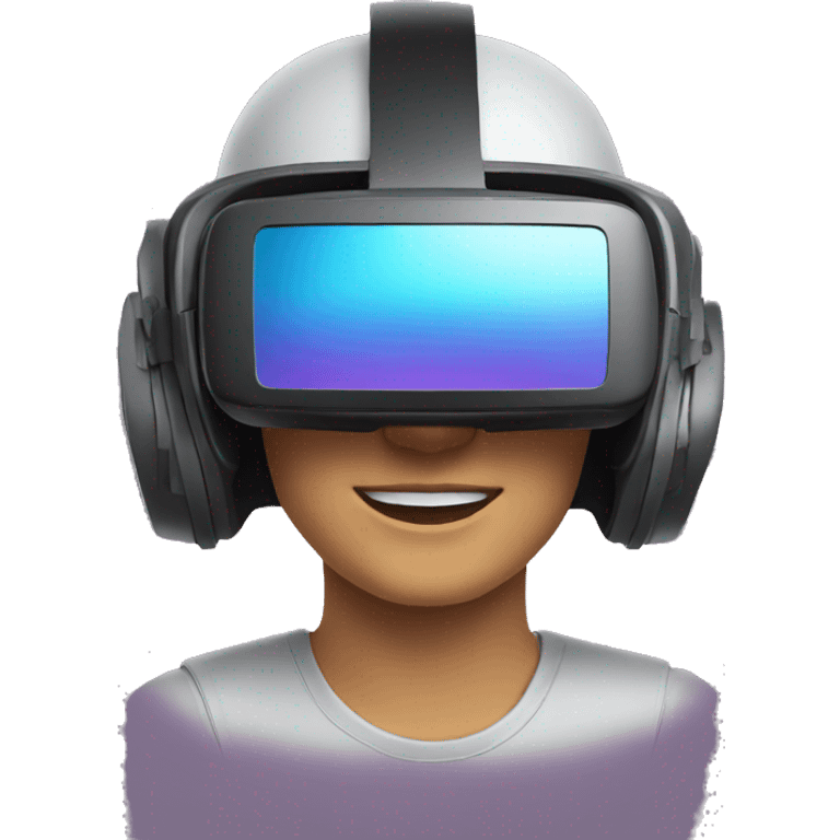 VR headset emoji