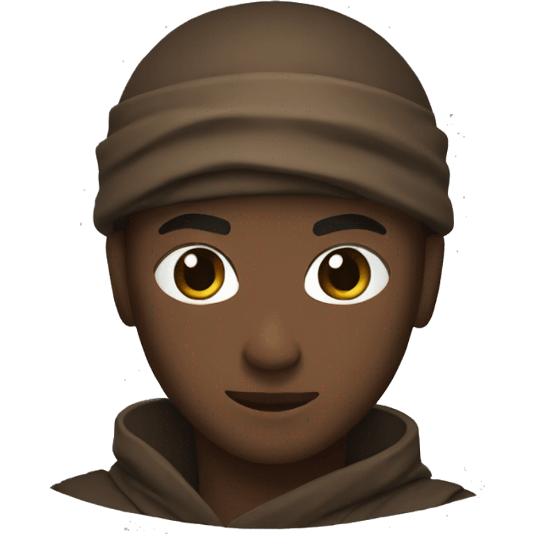 Ninja brown skin emoji