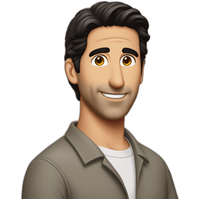 Ross geller mono emoji