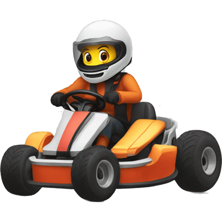 Gokart emoji