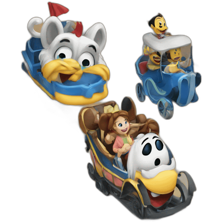 disneyland rides emoji