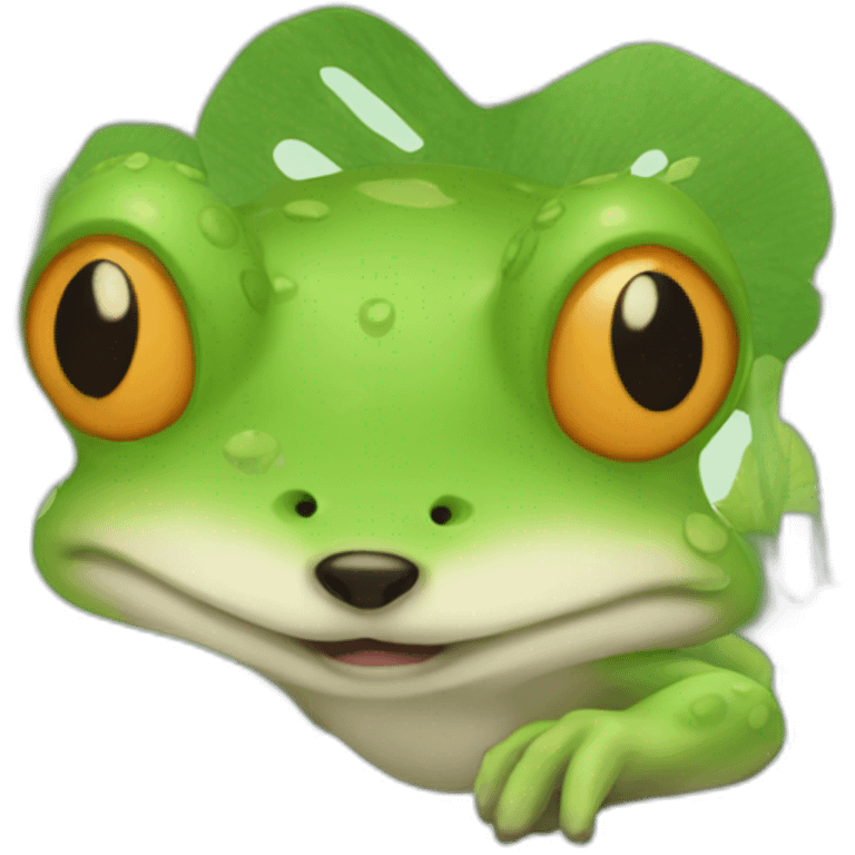 Fox Frog emoji