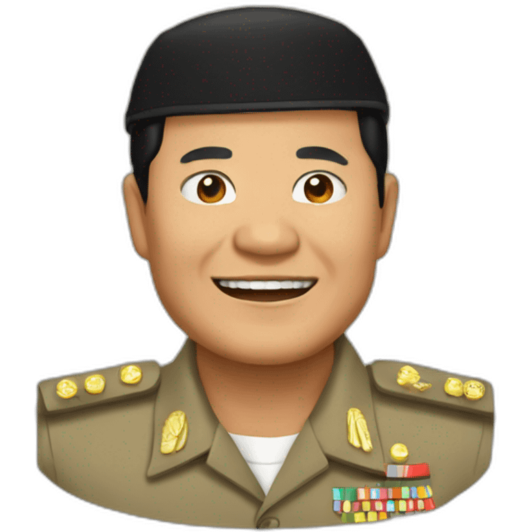 prabowo subianto emoji