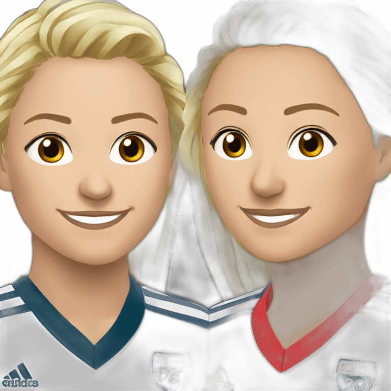 Amandine Henry et Eugénie le Sommer emoji