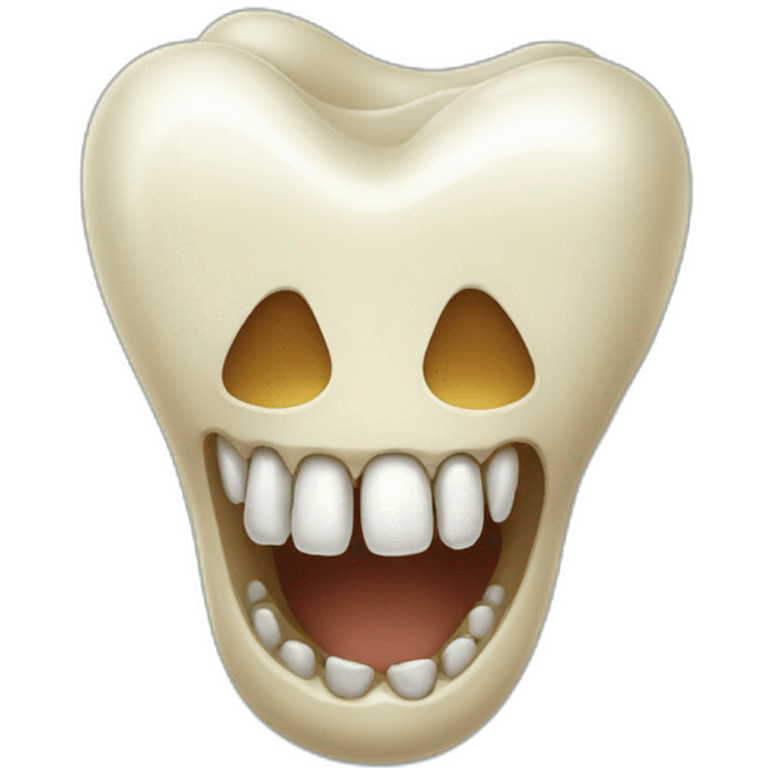 rotten molar emoji