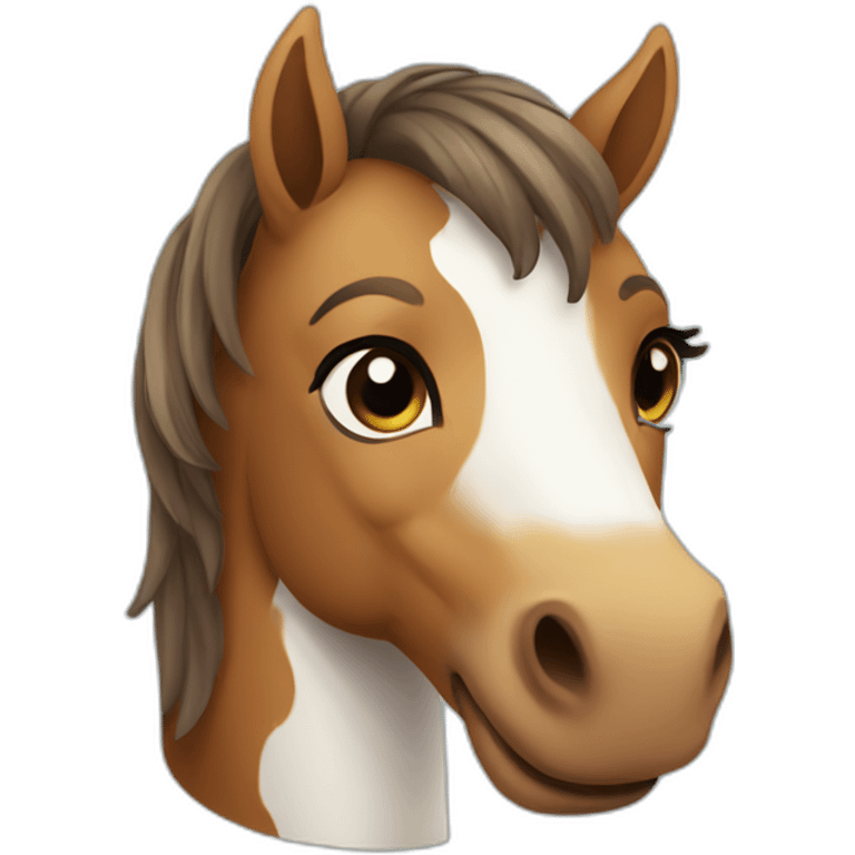 Cute little Horse emoji