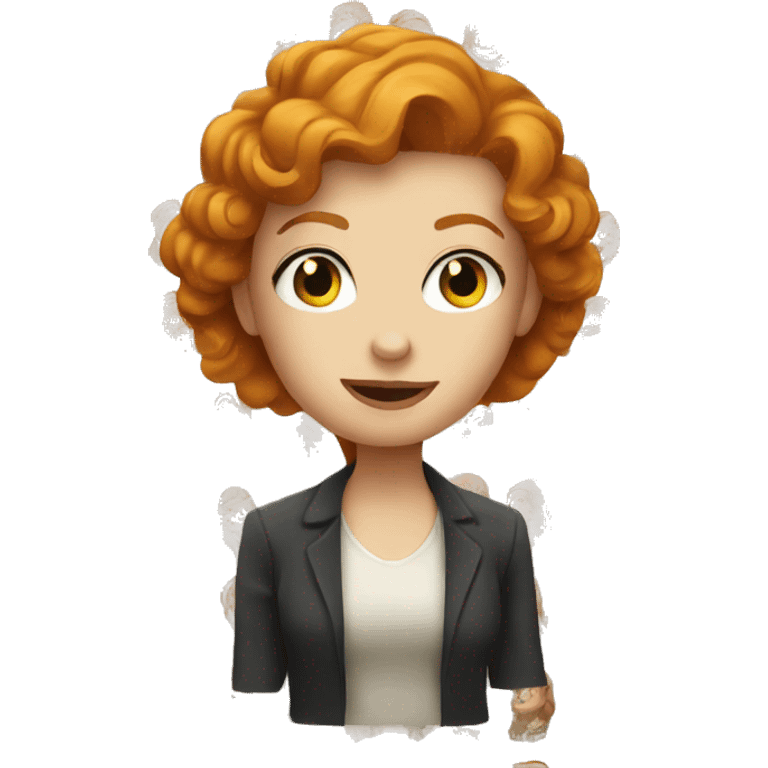 Old money beautiful ginger girl  emoji