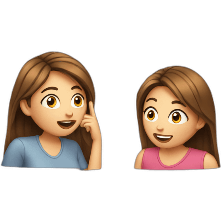 girls gossiping emoji