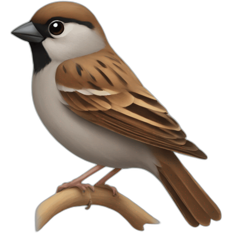 A sparrow  emoji