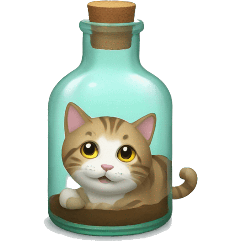 cat in the bottle emoji