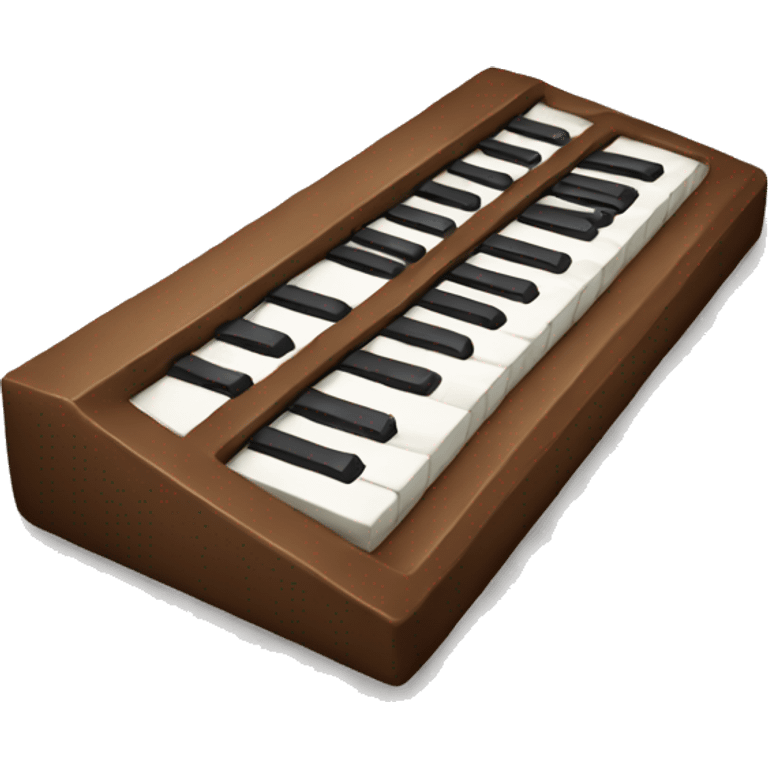 Brown keyboard emoji