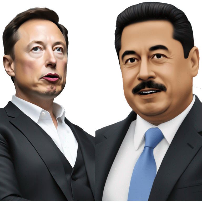 elon musk vs maduro emoji