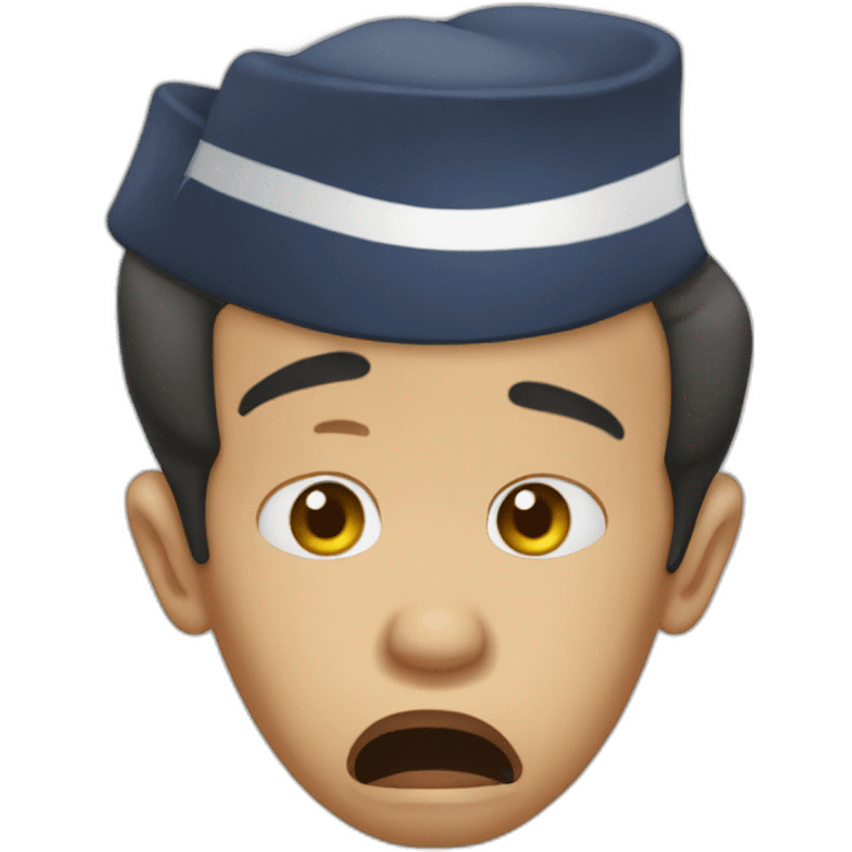 crying president Jokowi emoji