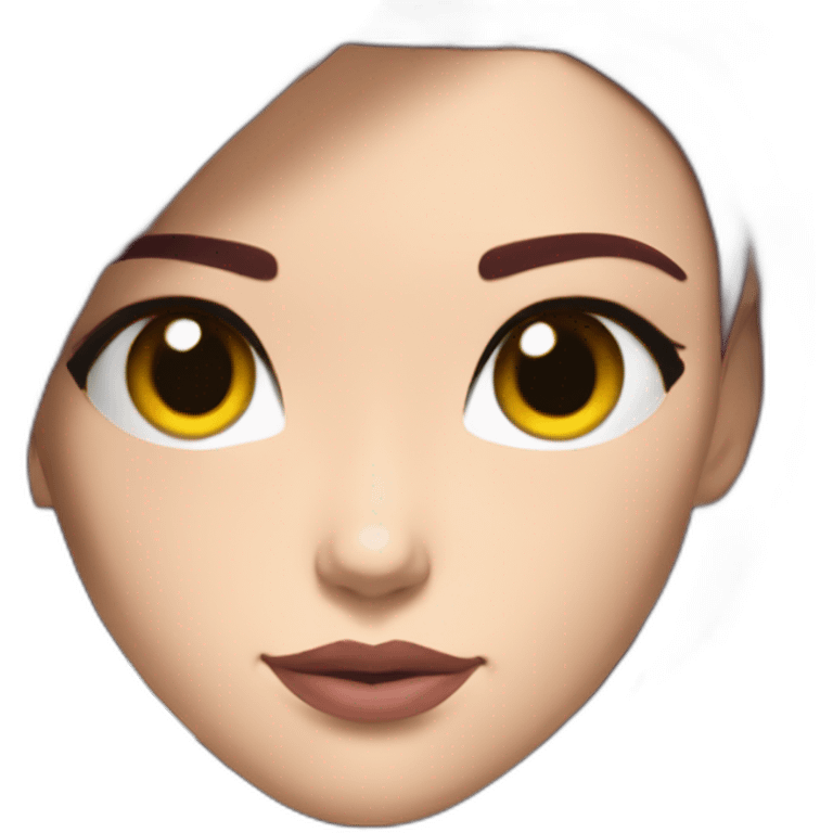 Kim Possible in Ghost in the Shell style emoji