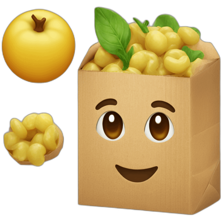 edible cardboard emoji