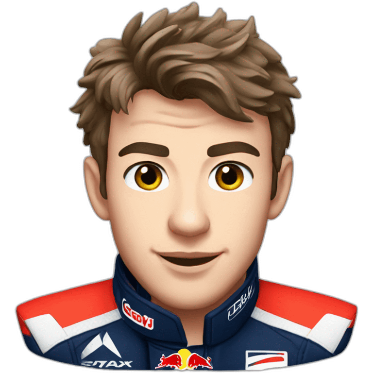 F1 driver Pierre Gasly  emoji