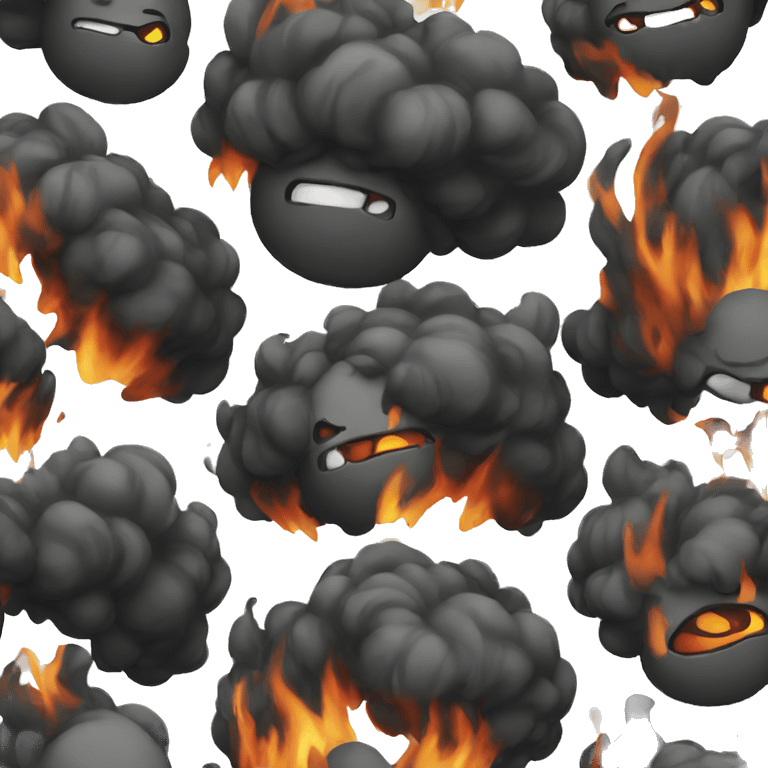 black fire emoji