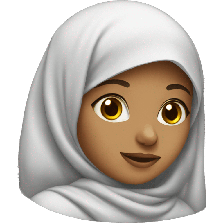 A muslim girl emoji