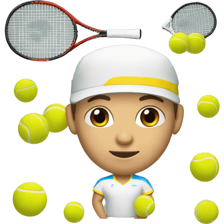 Ukrainian tennis player  emoji