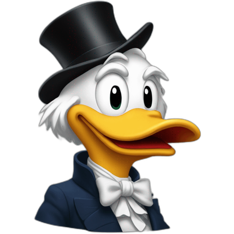 Scrooge McDuck emoji