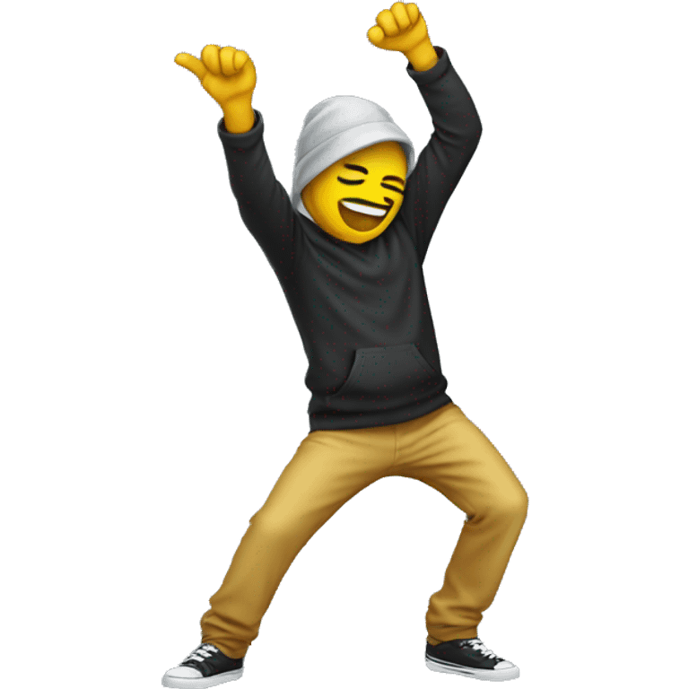 dabbing  emoji