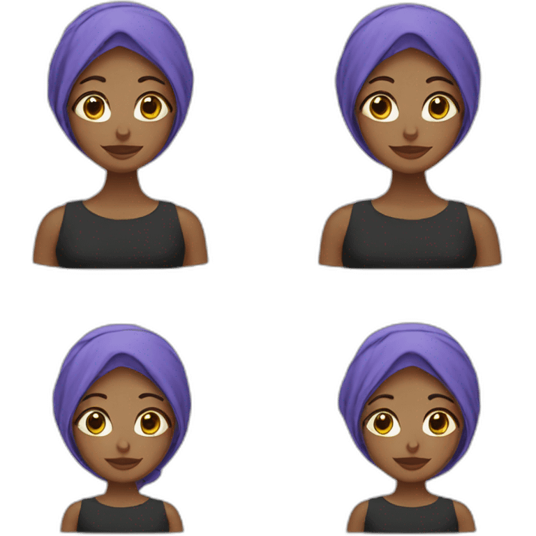 headscarf emoji