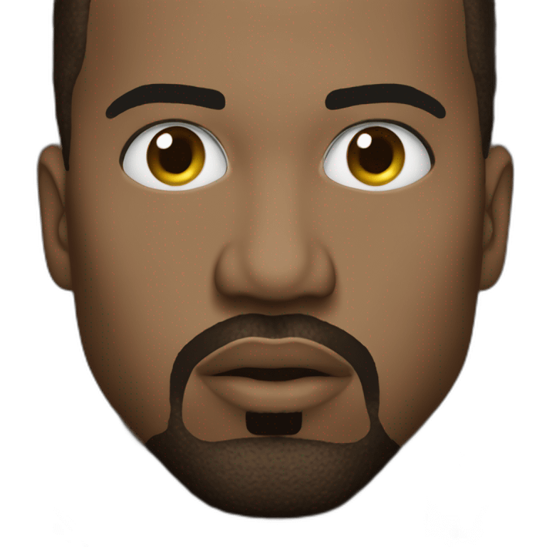 Kanye-wes-poker-face emoji