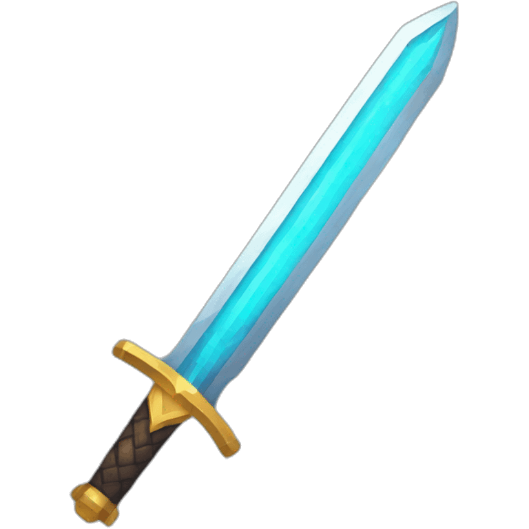 Pixel sword emoji