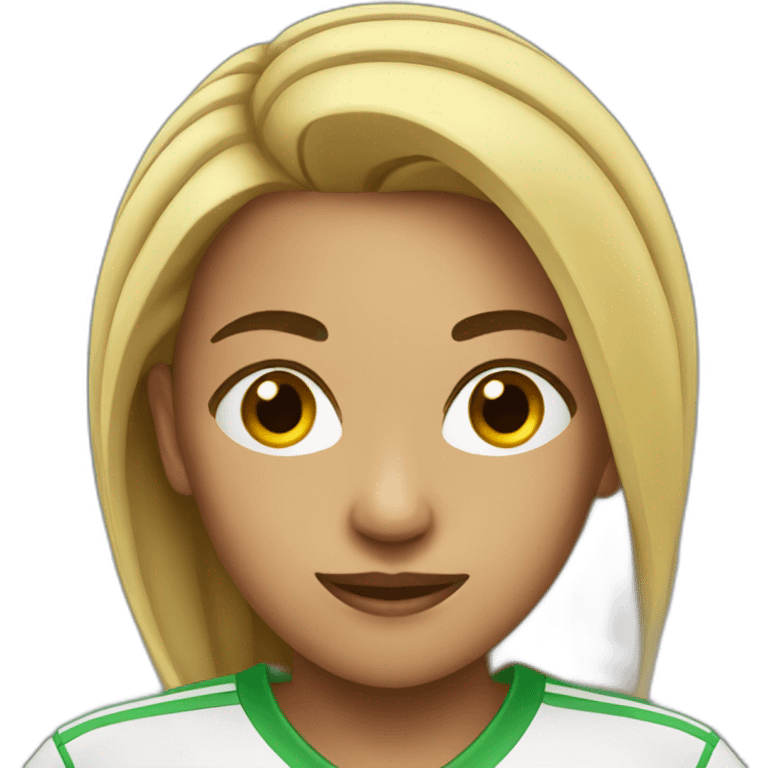 Female soccer player emoji