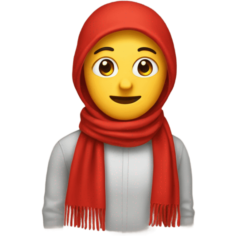 Red scarf emoji