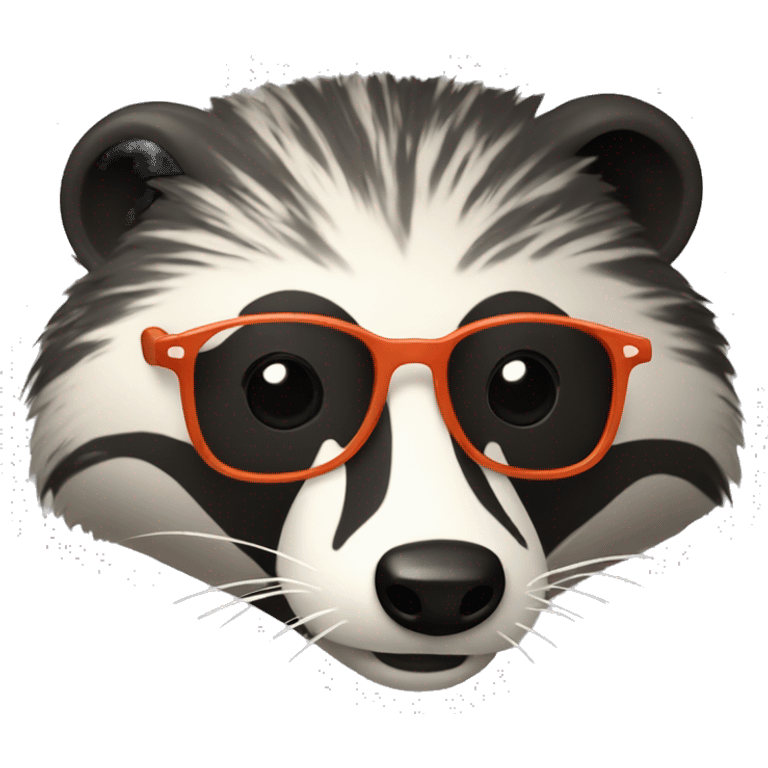 groovy hippy badger emoji