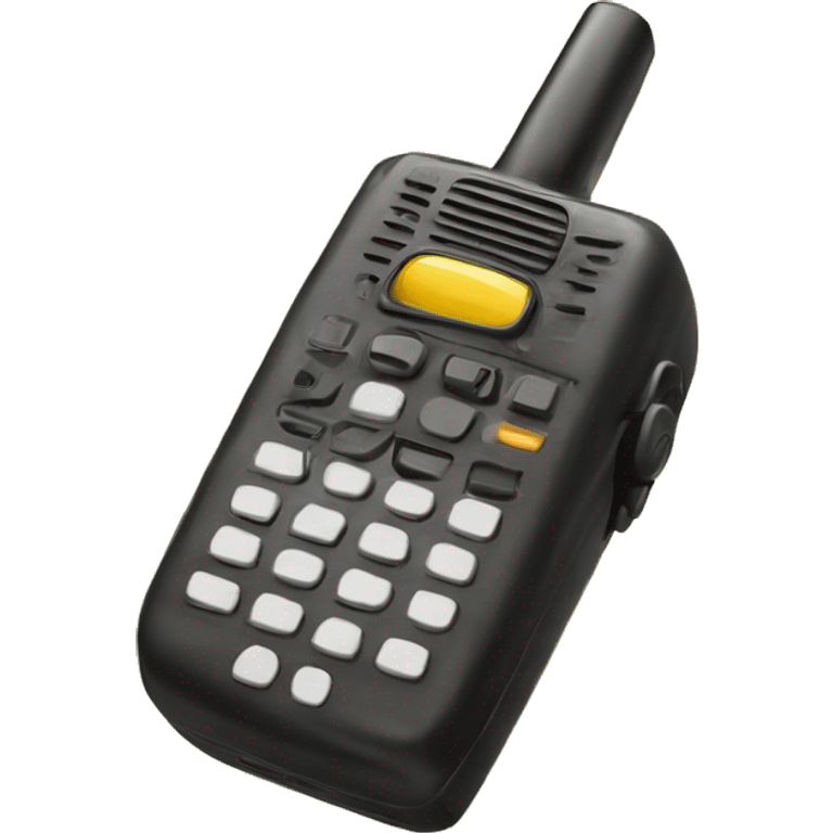 80's Walkie talkie emoji