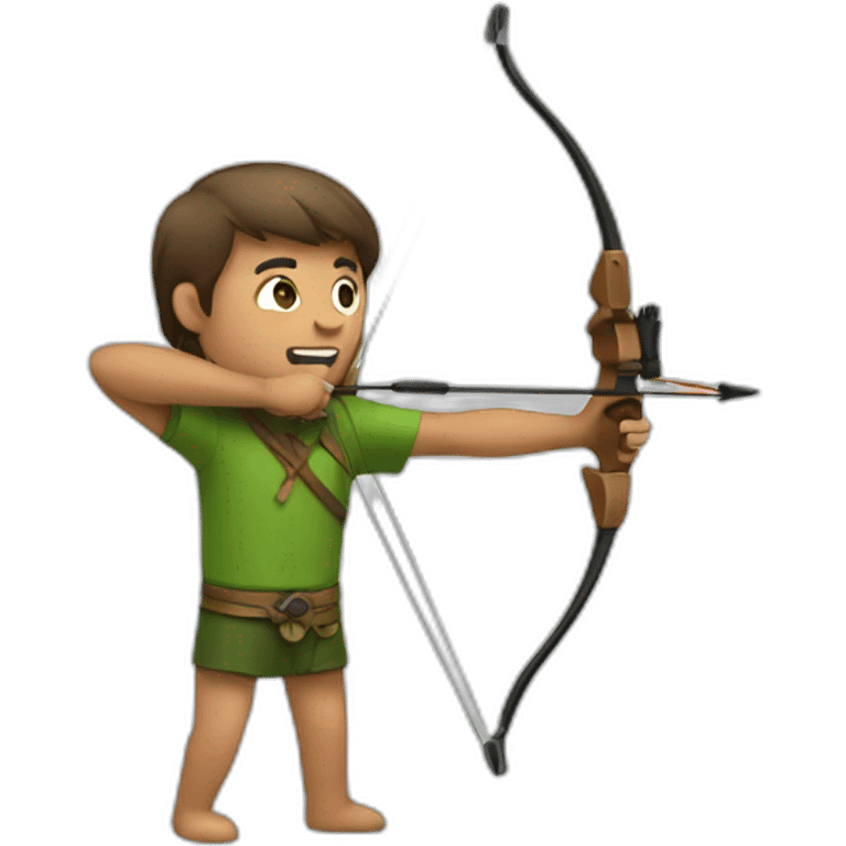 Archery man emoji