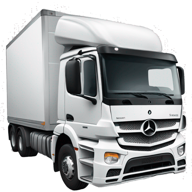 Mercedes Benz Truck emoji