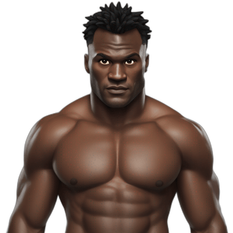 Francis Ngannou emoji