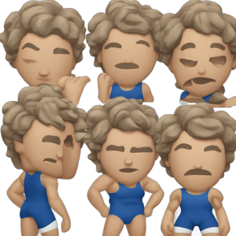 chico fuerte despues del gimnasio emoji