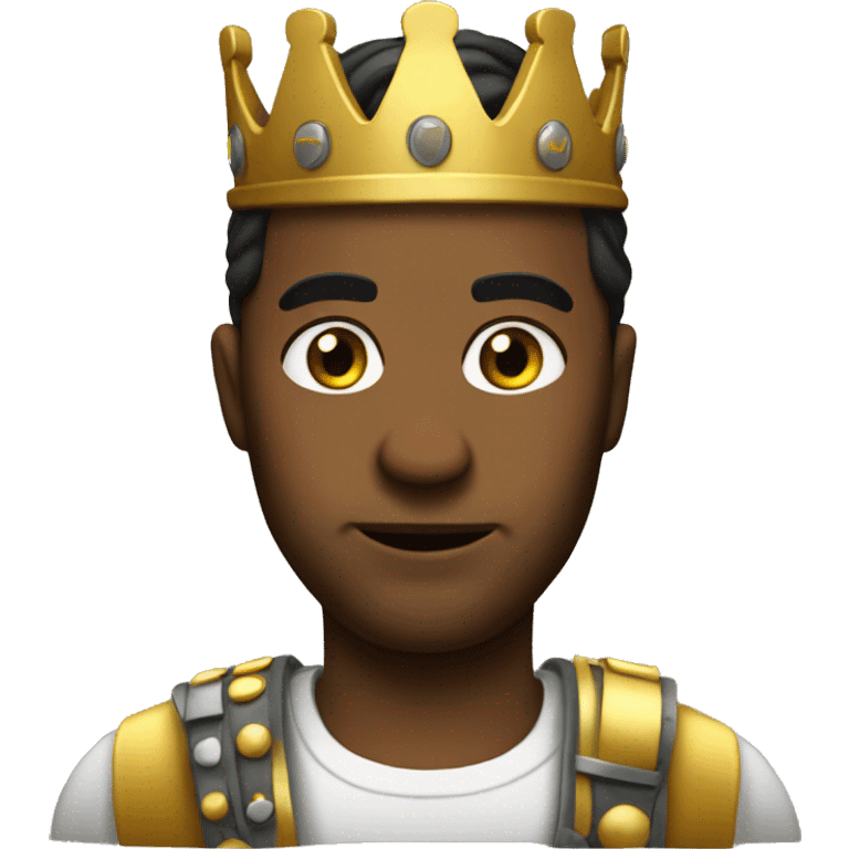 Generate a king Baldwin emoji  emoji