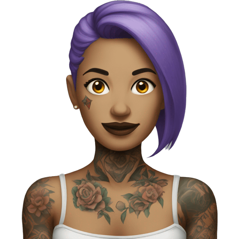 tattooed-woman emoji