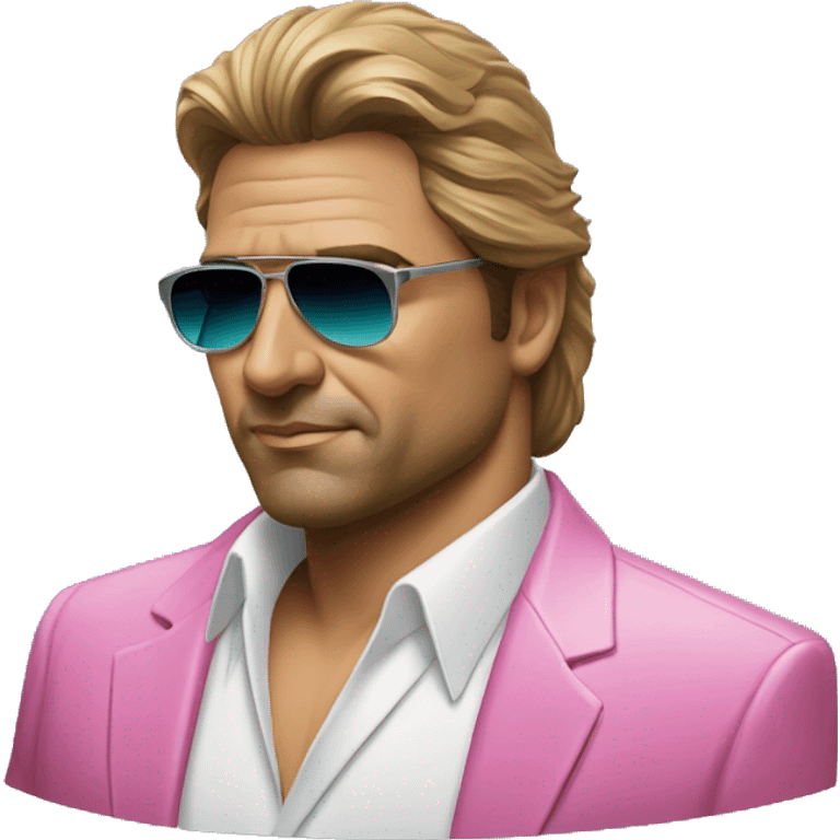 Retro Miami Vice Scarface emoji