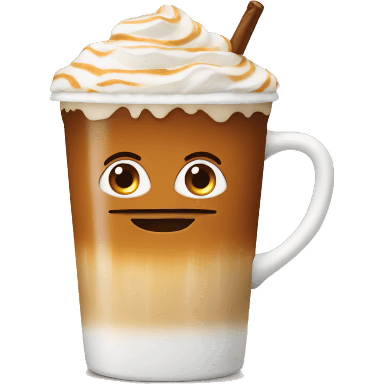 Caramel macchiato  emoji