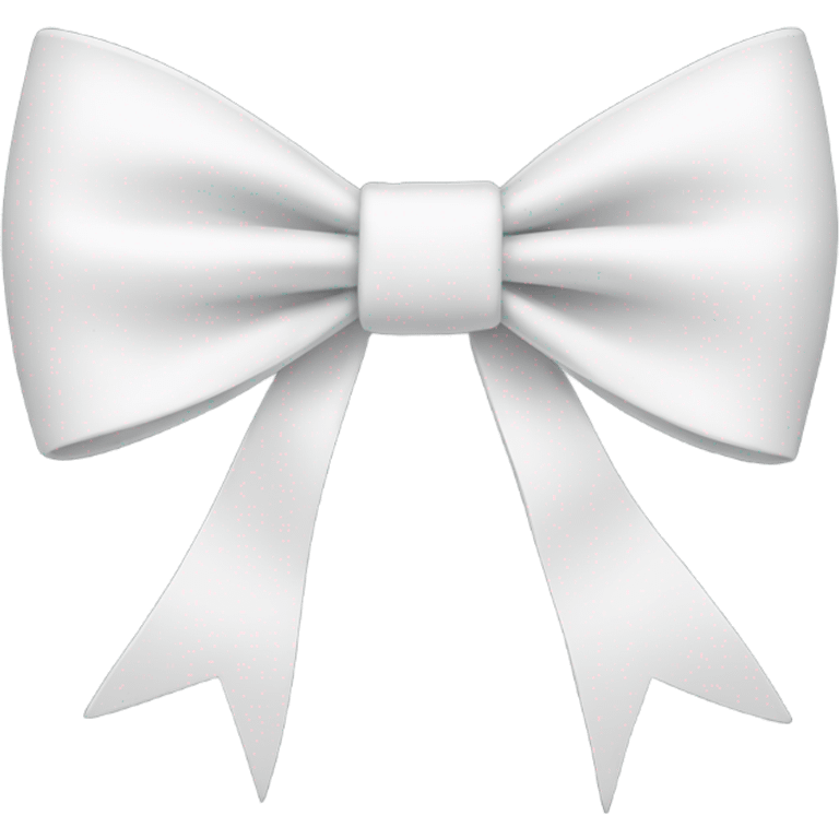 white bow emoji