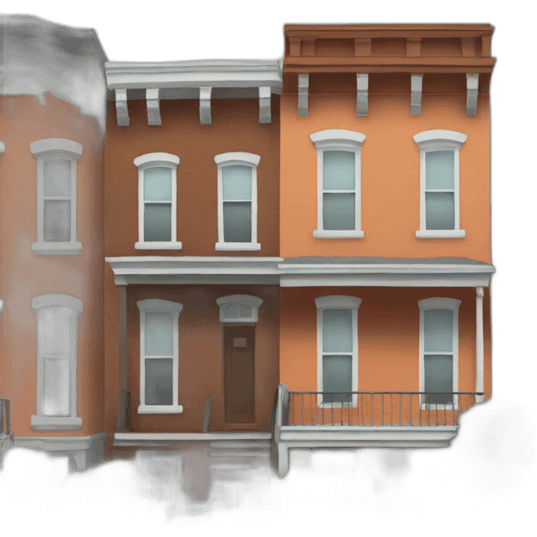 row house emoji