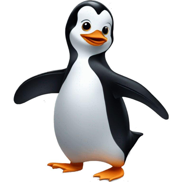 penguin dancing emoji