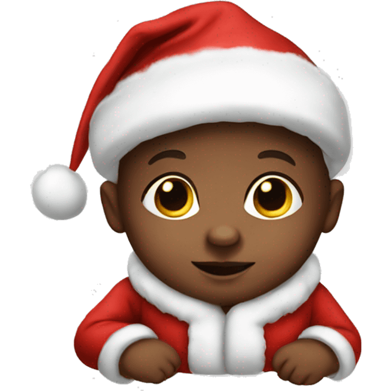 baby santa emoji