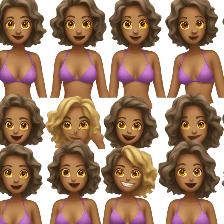 Woman in Bikini  emoji