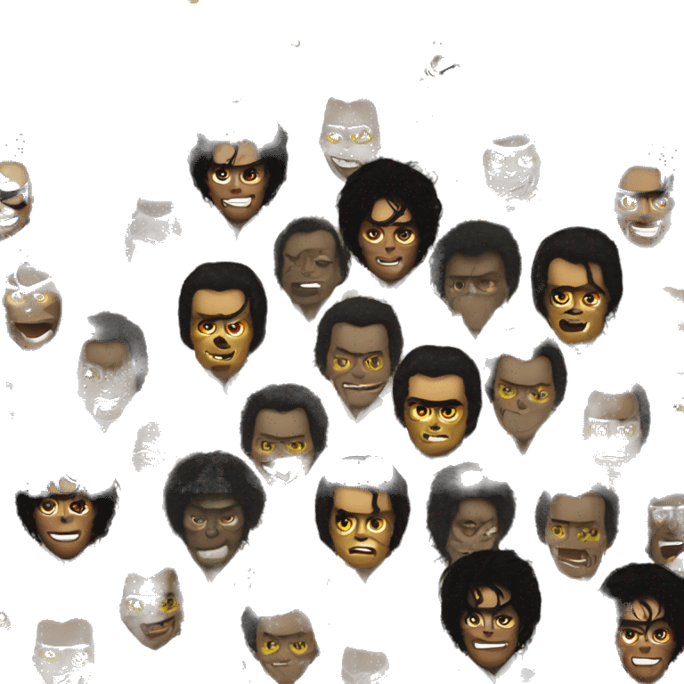 Michael Jackson thriller emoji