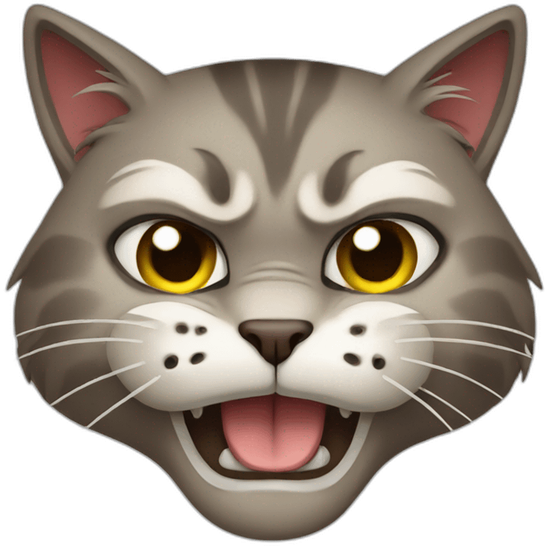 angry cat  emoji